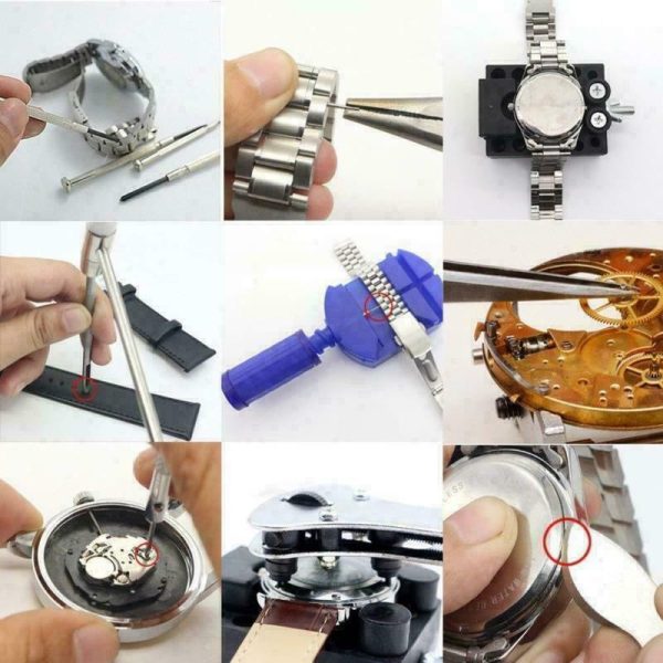 Set De Herramientas Relojero Completo 144 Piezas Profesional