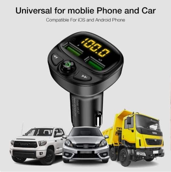 Transmisor Bluetooth Fm Adaptador Radio Mp3 Floveme U