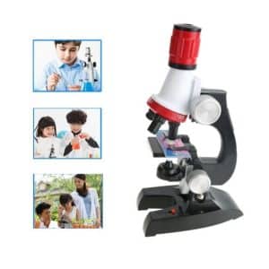 Microscopio Kit Laboratorio Led 100x400x1200x Hogar Escuela - Juguetes - Ecuador