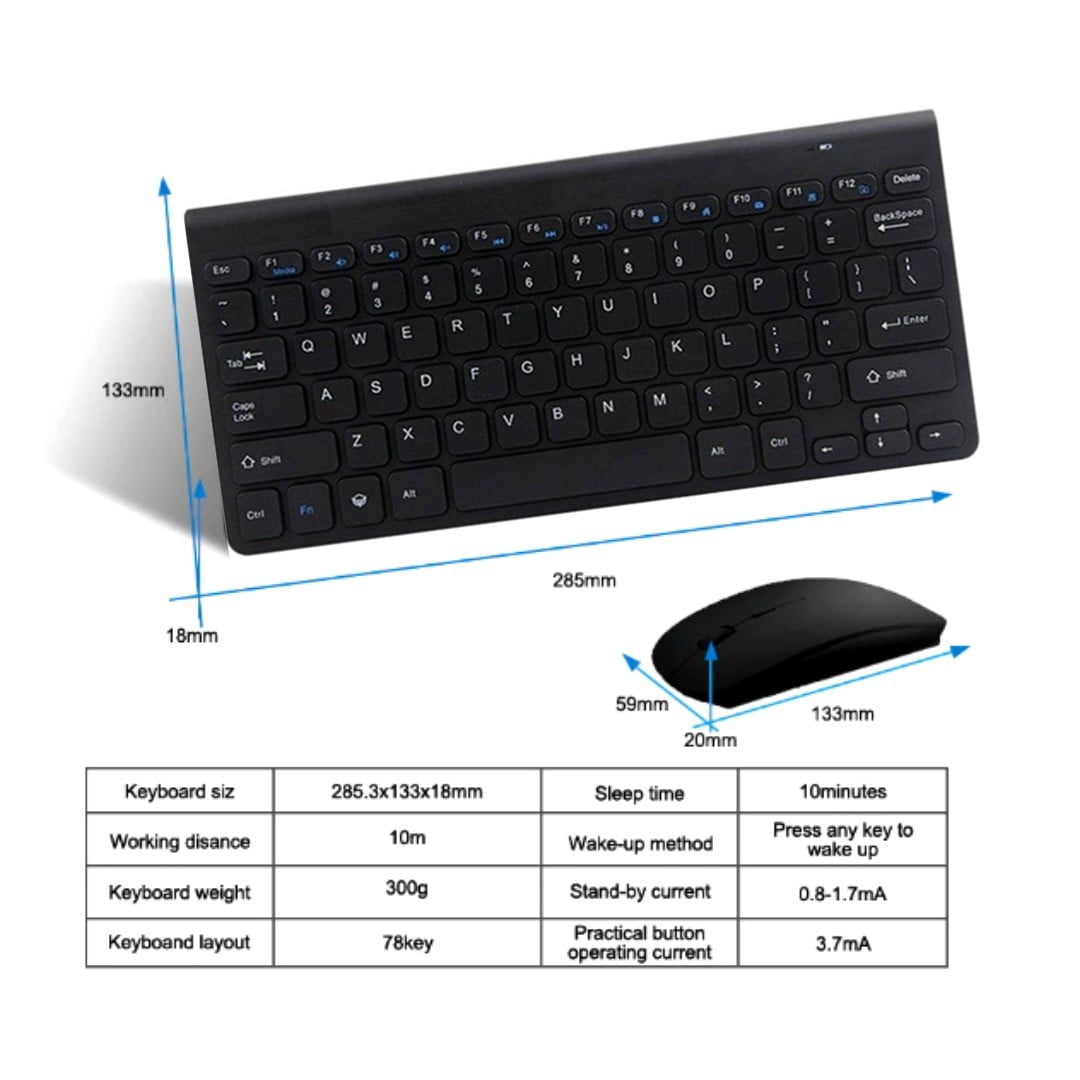 Teclado y mouse online inalambrico apple