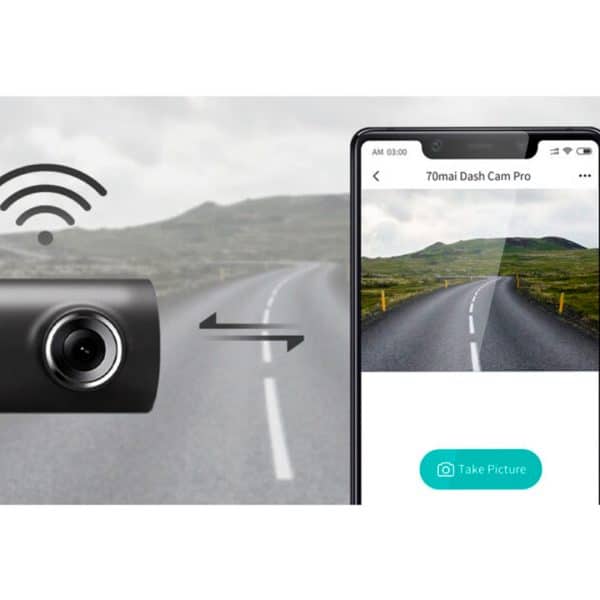 Xiaomi 70mai Cámara De Seguridad Inteligente Para Carro