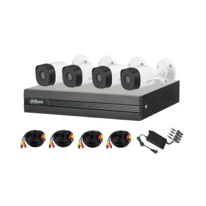 Kit 4 Camaras Vigilancia Seguridad Hd1080p Dahua Disco 1tb - Análogas - Ecuador