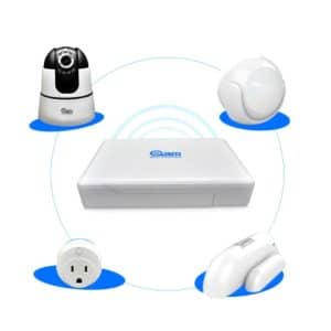 Kit Domotica Camara Sensores Magneticos Z-wave Nvr Inalambri - Domótica - Ecuador