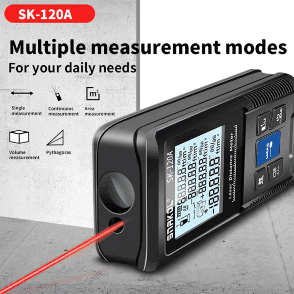 Medidor Laser De Distancia 0.05 Metros A 120 Metros