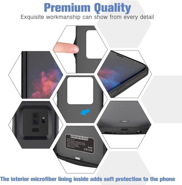 Estuche Bateria Externa Case Samsung Galaxy S9 5000 Mah