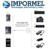 Adaptador Convertidor Cámara Otg Datos iPhone iPad Lightning