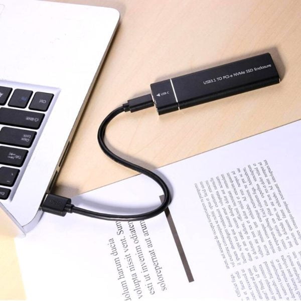 Case Carcaza Usb C 3.1 Nvme Pcie M.2 2230 2242 2260 2280