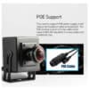 Mini Camara De Red Ip Ojo De Pez Poe Onvif P2p Cctv 1080p