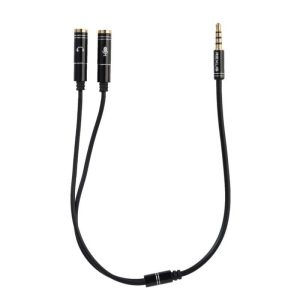 Adaptador Convertidor Trrs A Trs De 3.5mm Mic Audio Laptop - Audio y Video - Ecuador