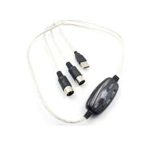 Cable Interfaz Usb A Midi Para Teclado Secuenciador Y Otros - Audio y Video - Ecuador