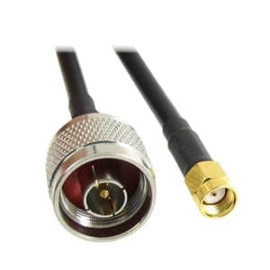 Cable Pigtail N Macho A Rp-sma 50cm Ap Router Ubiquiti Mikro - Accesorios - Ecuador