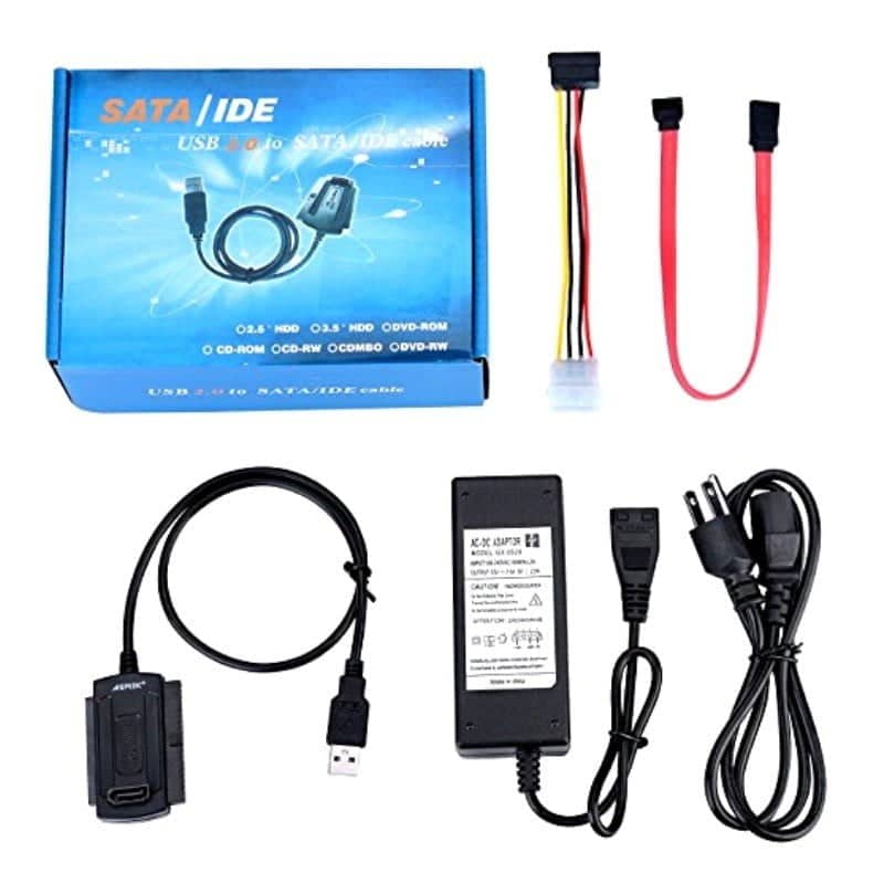 Usb A Ide Sata Disco Duro Adaptador Convertidor Cable 2.0 - Audio y Video - Ecuador
