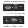 Extractor De Audio Hdmi Óptico Toslink Spdif + 3.5mm Stereo