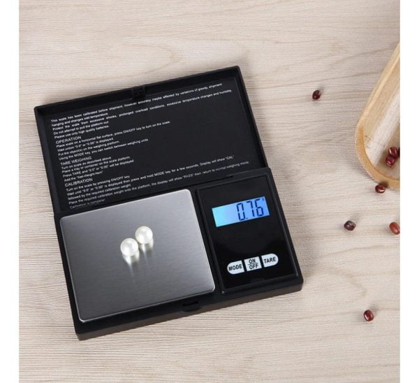 Bascula Digital Balanza Electronica 500 G / 0.01g Bolsillo