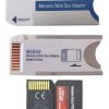 Adaptador Memoria Stick Lexar Duo Sony Original Ms Pro Duo