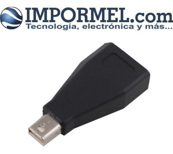 Adaptador Mini Displayport A Displayport Hembra