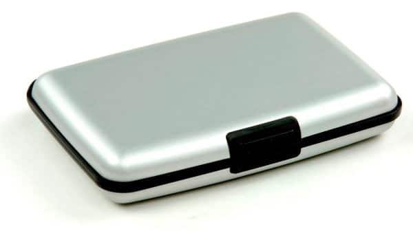 Aluma Tarjetero Cartera Aluminio Billetera Wallet