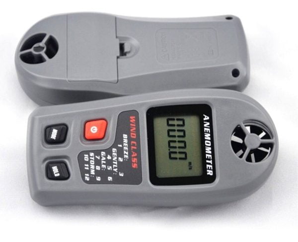 Anemometro Digital Velocidad Y Temperatura Viento Mt-20