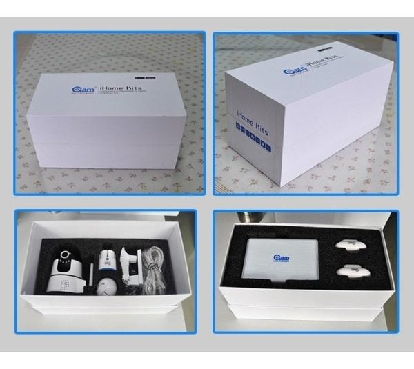Kit Domotica Camara Sensores Magneticos Z-wave Nvr Inalambrico