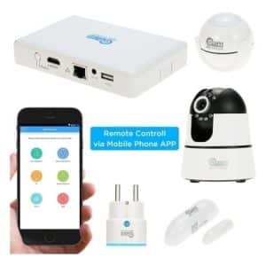 Kit Domotica Camara Sensores Magneticos Z-wave Nvr Inalambrico - Alarmas - Ecuador