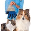 Guante Para Cepillar Pelaje Mascota Masaje Perros Gatos