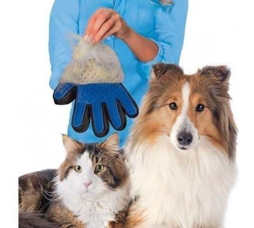 Guante Para Cepillar Pelaje Mascota Masaje Perros Gatos - Accesorios - Ecuador