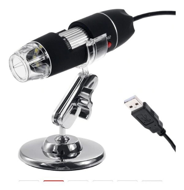 Microscopio Digital Usb Hasta 1600x Pc Android Video Camara
