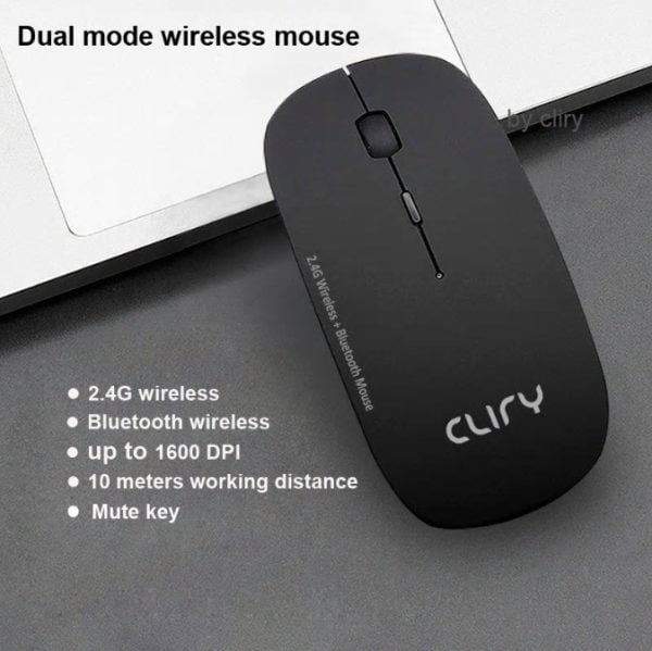 Mouse Bluetooth Inalambrico 2.4ghz 1600 Dpi