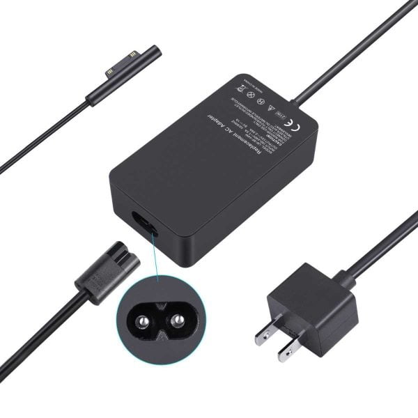 Cargador Adaptador Tablet Microsoft Surface Pro 4 5 6 15v 44
