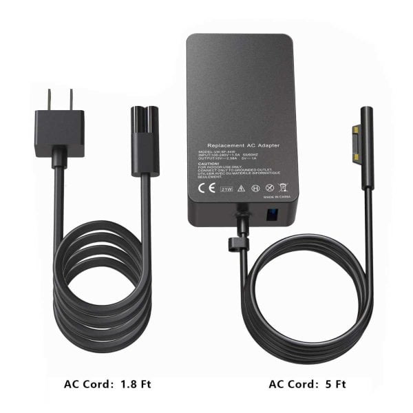 Cargador Adaptador Tablet Microsoft Surface Pro 4 5 6 15v 44