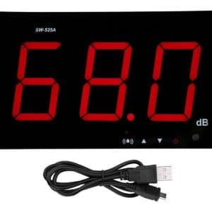 Sonometro Digital Medidor Sonido Decibelios Monitor Pared - Ambiental - Ecuador