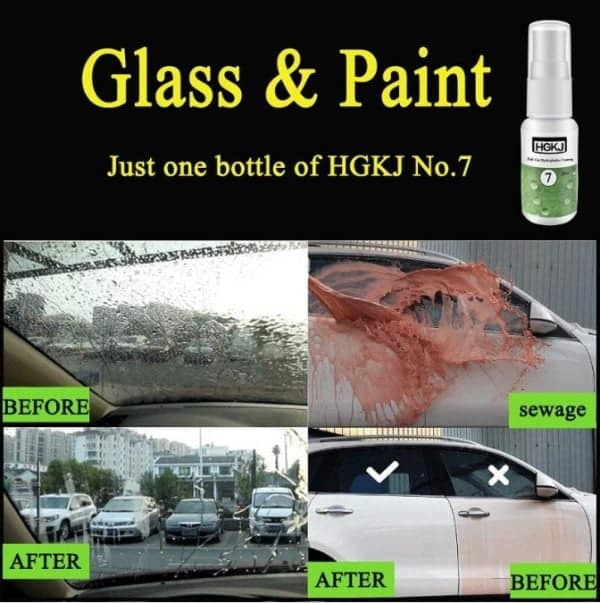Revestimiento Pintura Parabrisas Impermeable Auto Hgkj 7
