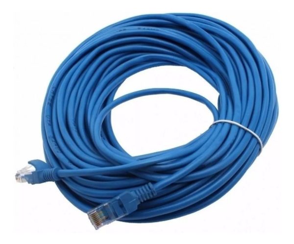Cable De Red Utp Patch Cord Cat 5e Certificado 15 M Calidad