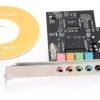 Tarjeta Pci Express De Sonido Pci 5.1 Canales Audio Cmi8738