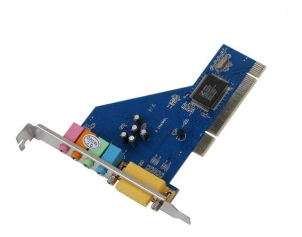 Tarjeta De Sonido Audio 4 Canales Pci Computador Chip 3D