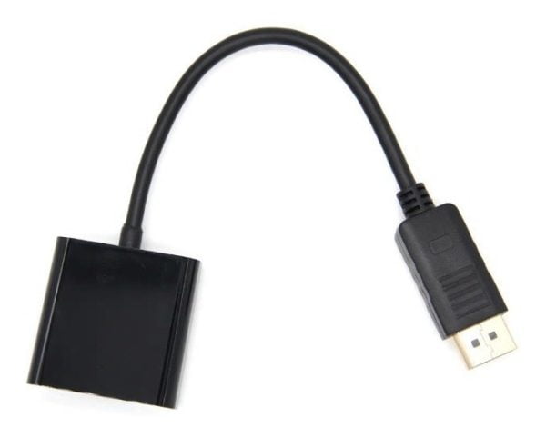 Convertidor Displayport A Vga Dp 1080p Proyector Tv Display