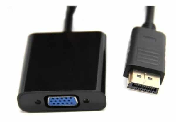 Convertidor Displayport A Vga Dp 1080p Proyector Tv Display