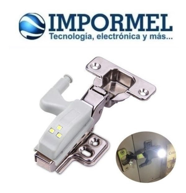 Lámpara Led Luz Para Bisagra Puerta Abierto Auto On Armario