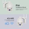 Camara Seguridad 360 Grados Ip 3g 4g Sim Wifi 960p 20m Cctv