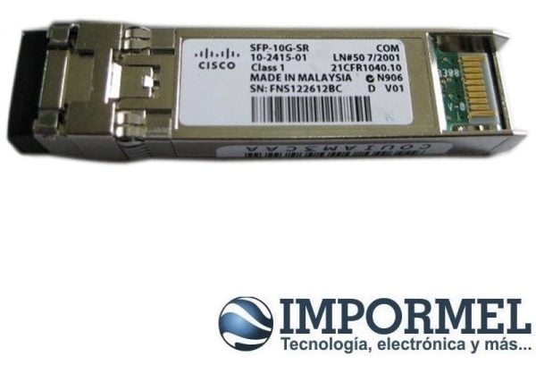 Trasceiver Cisco Sfp-10g-sr 850nm 300m Lc 10g
