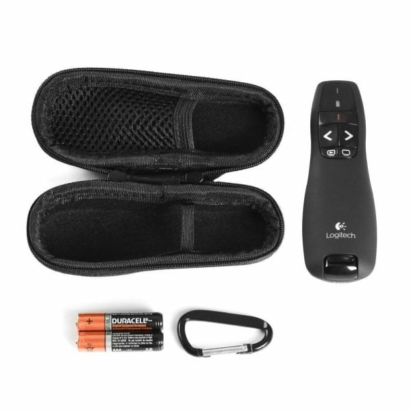 Estuche Duro Puntero Laser Presentador Logitech R400 Exacto