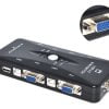 Switch Kvm 4 Puertos Usb Coolead Teclado Mouse Video