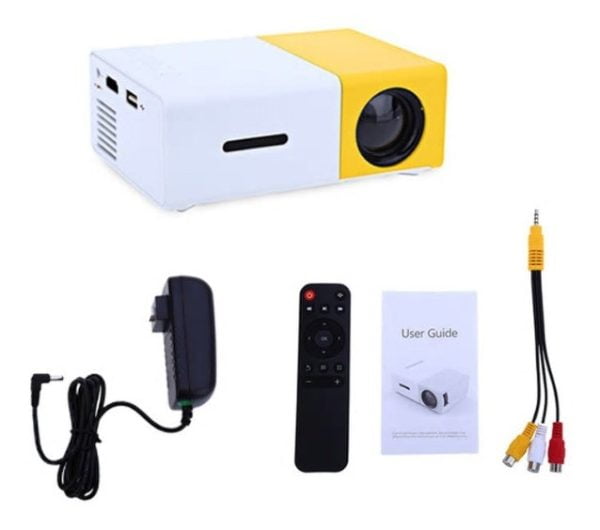Mini Proyector Led 60 Pulgadas Yg-300 Portatil De Bolsillo