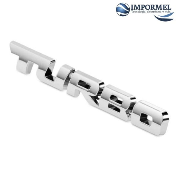 Emblema logo turbo auto accesorio 3D Metal Stricker 3M