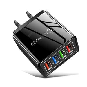 Cargador Celular Tablet Multi Puerto 4 Puertos Usb Quick 3.0