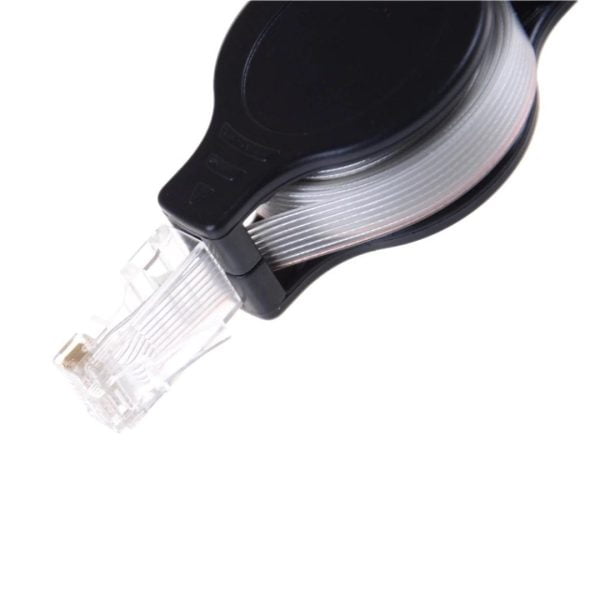 Cable Red Retractil Utp Cat5 Ponchados Fabrica Rj45