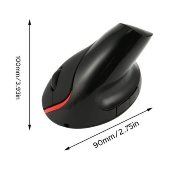 Mouse Ergonomico Vertical Inalambrico 1600 Dpi Raton Juegos