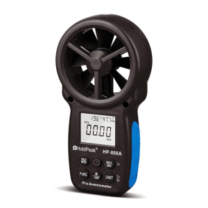 Anemometro Profesional Holdpeak Hp-866a 0.3~40m/s Viento Usb