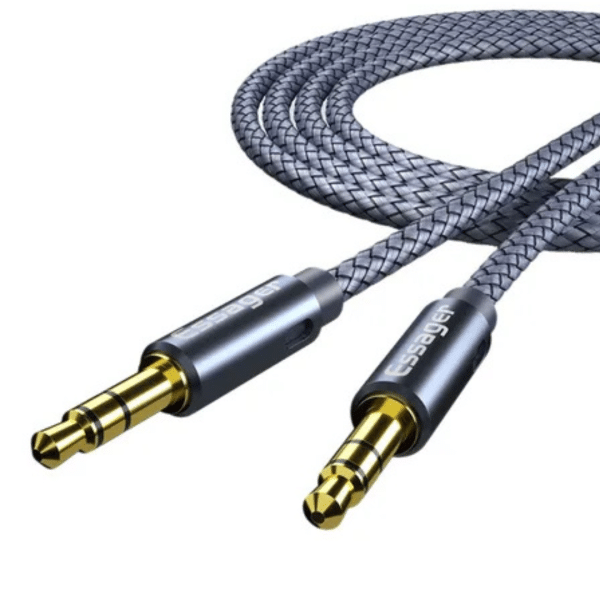Cable Auxiliar Audio 3.5 Mm 1.5m iPod Radio Calidad Nylon