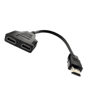 Cable Hdmi A 2 Hembras Splitter X 2 Monitores Lcd Full 1080